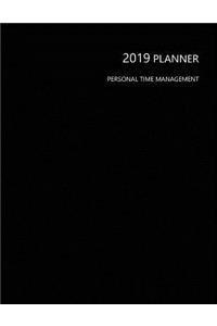 2019 Planner Personal Time Management