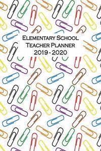 Elementary School Teacher Planner 2019 - 2020