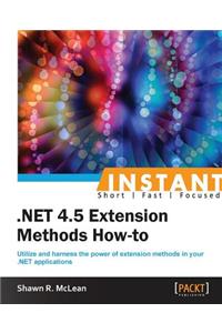 Instant .NET Extension Methods How-to