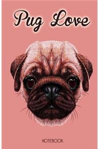 Pug Love Notebook