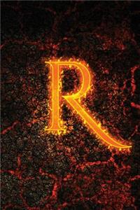 Monogram "R" Notebook