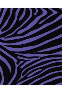 Journal Notebook Funky Wild Animal Print Zebra 6