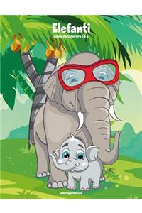 Elefanti Libro da Colorare 1 & 2