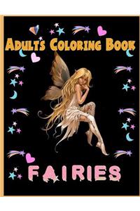 Fairies Adults Coloring Book