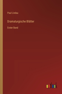 Dramaturgische Blätter