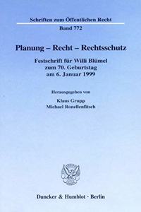 Planung - Recht - Rechtsschutz