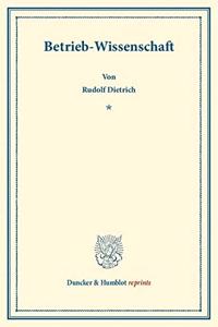 Betrieb-Wissenschaft