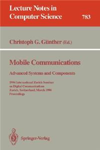 Mobile Communications - Advanced Systems and Components