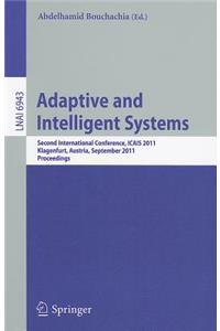 Adaptive and Intelligent Systems