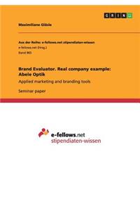 Brand Evaluator. Real company example