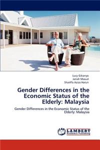 Gender Differences in the Economic Status of the Elderly