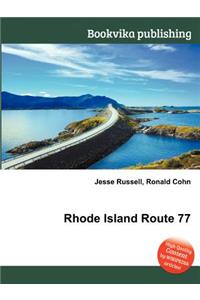 Rhode Island Route 77