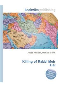 Killing of Rabbi Meir Hai