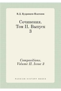 Compositions. Volume II. Issue 3