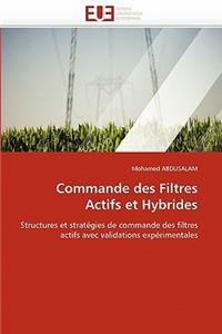 Commande Des Filtres Actifs Et Hybrides