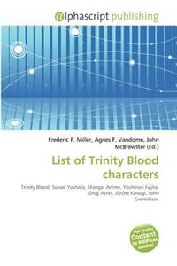 List of Trinity Blood Characters
