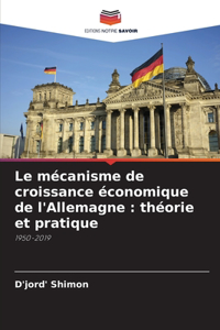 mécanisme de croissance économique de l'Allemagne