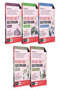 Gurukul By Oswal NTA CUET Humanities Question Bank Bundles (Set of 5) Exam 2025 : History, Geography, Political Science, English & General Test (MCQs, Mind Maps, 2024 Solved Paper, PYQ, 2022-24 Paper Analysis)
