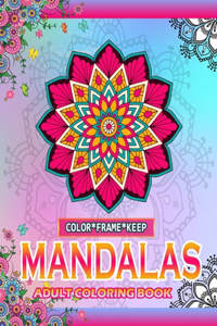 Mandalas Adult Coloring Book