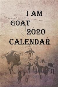 I am goat 2020 calendar