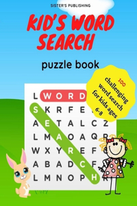 Kid's Word Search Puzzle Book