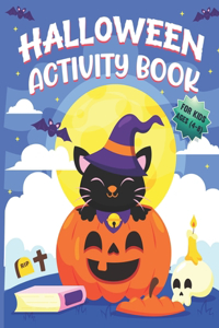 Halloween Activity Books For Kids Ages 4-8