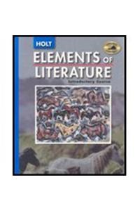 Holt Elements of Literature Michigan: Student Edition Grade 6 2005