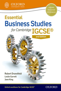 Essential Business Studies for Cambridge Igcserg Student Book