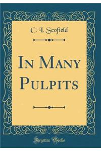 In Many Pulpits (Classic Reprint)