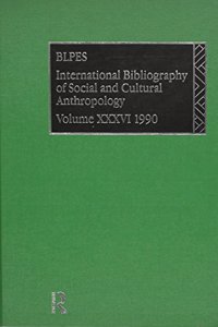 Ibss: Anthropology: 1990 Vol 36