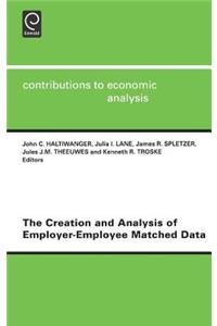 Creation and Analysis of Employer-Employee Matched Data