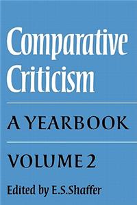Comparative Criticism: Volume 2, Text and Reader