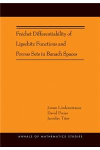 Frechet Differentiability of Lipschitz Functions and Porous Sets in Banach Spaces