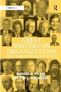 Great Writers on Organizations