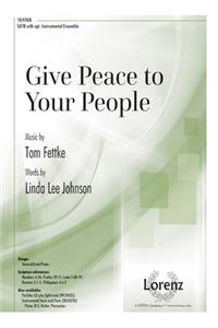 Give Peace to Your People
