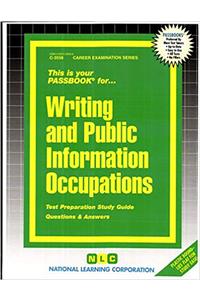 Writing and Public Information Occupations