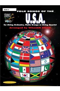Strings Around the World -- Folk Songs of the U.S.A.