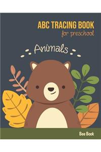 Animals ABC Tracing Book For Preschool