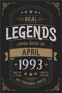 Real Legendes were born in April 1993