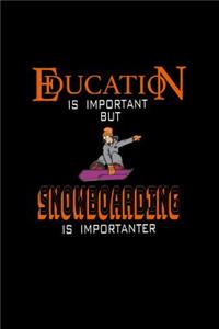 Education is Important but Snowboarding is Importanter