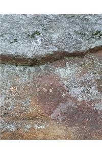 School Composition Book Solid Rock Boulder Stone