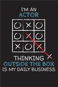 I'm an ACTOR
