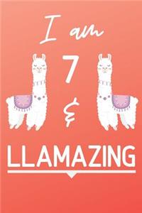 I Am 7 And Llamazing