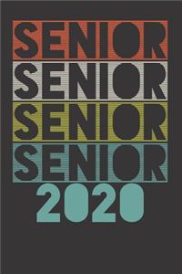 Senior Class 2020 Graduate Notebook Journal