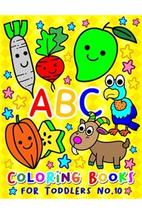 ABC Coloring Books for Toddlers No.10