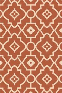 Morrocan Design College Ruled Notebook