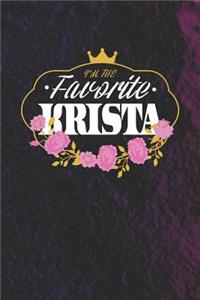 I'm The Favorite Krista