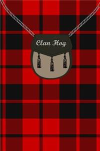 Clan Hog Tartan Journal/Notebook