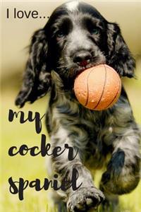 I Love my Cocker Spaniel
