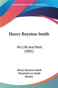 Henry Boynton Smith